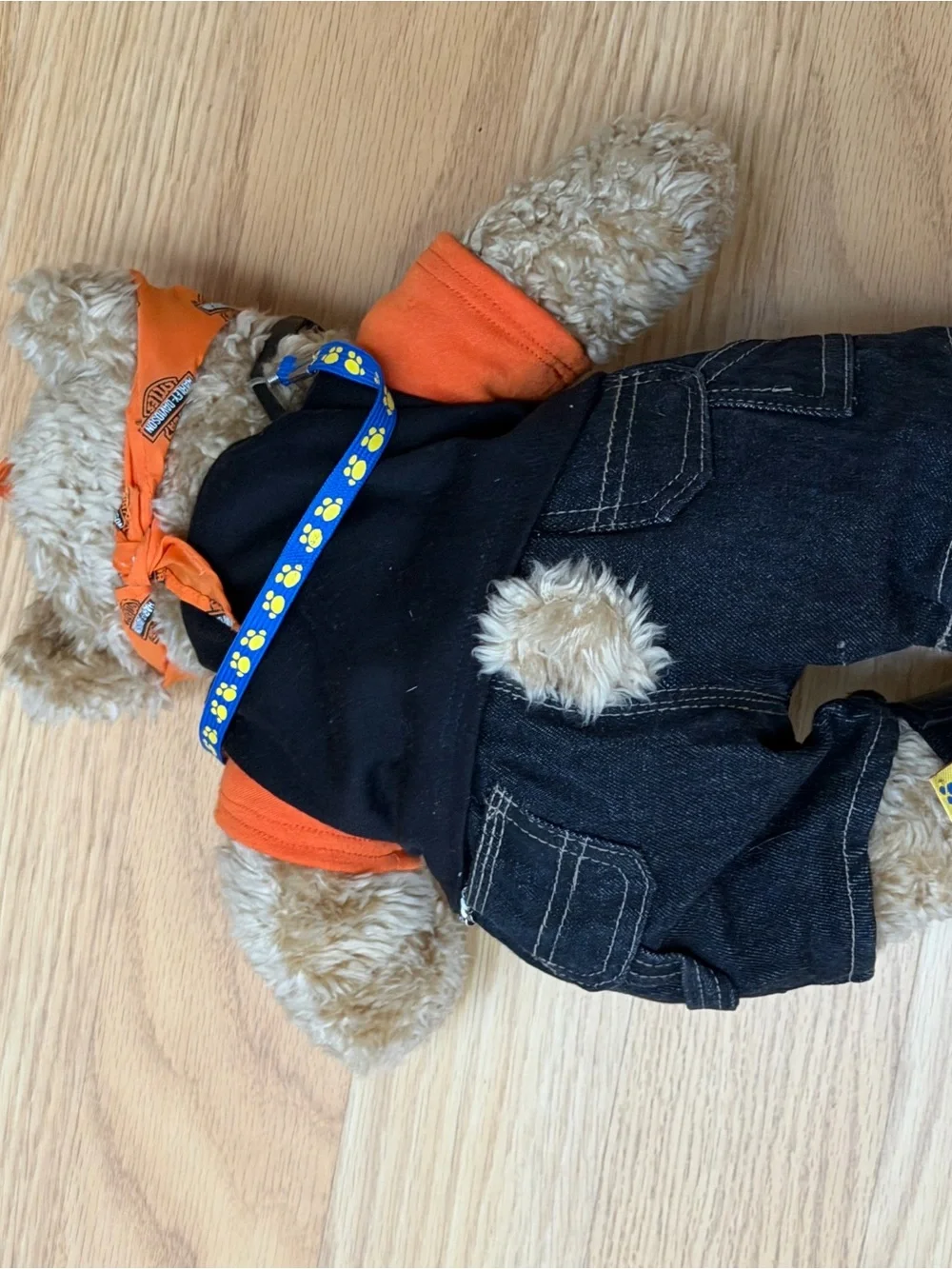 vintage Harley-Davidson de Build-A-Bear